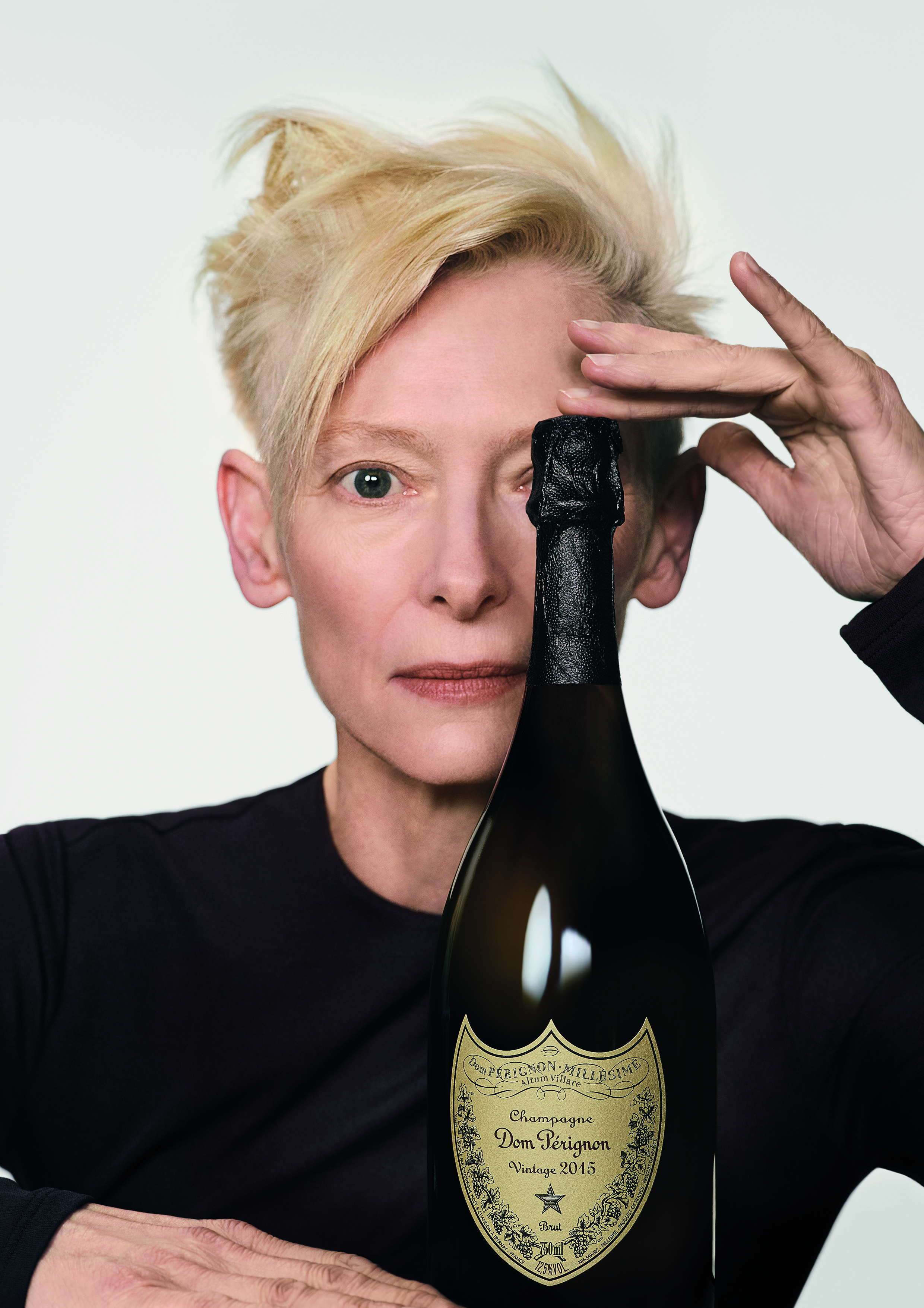 돔 페리뇽과 틸다 스윈튼(Tilda Swinton)